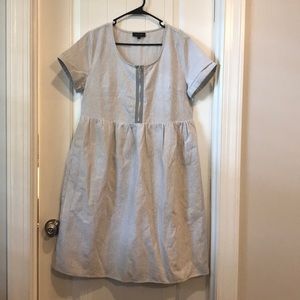 Roolee dress with zip front